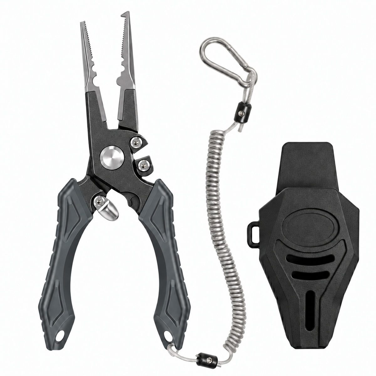 7.5" High‑Strength Rust‑Resistant Fishing Pliers – 100% Saltwater Rustproof