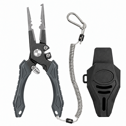 7.5" High‑Strength Rust‑Resistant Fishing Pliers  – 100% Saltwater Rustproof