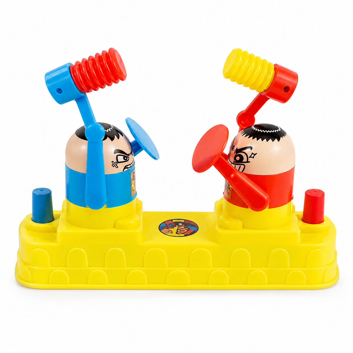 2-Player Head-to-Head Hammer Battle Game – Large Tabletop Action Toy