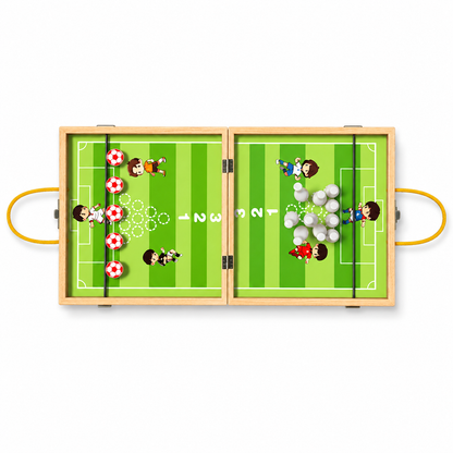 5-in-1 Foldable Wooden Tabletop Game Set