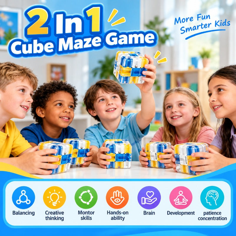 BrainTrack Maze Cube