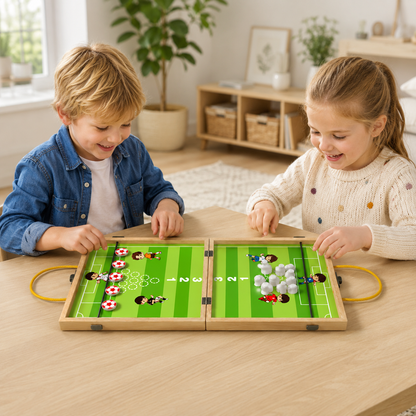 5-in-1 Foldable Wooden Tabletop Game Set