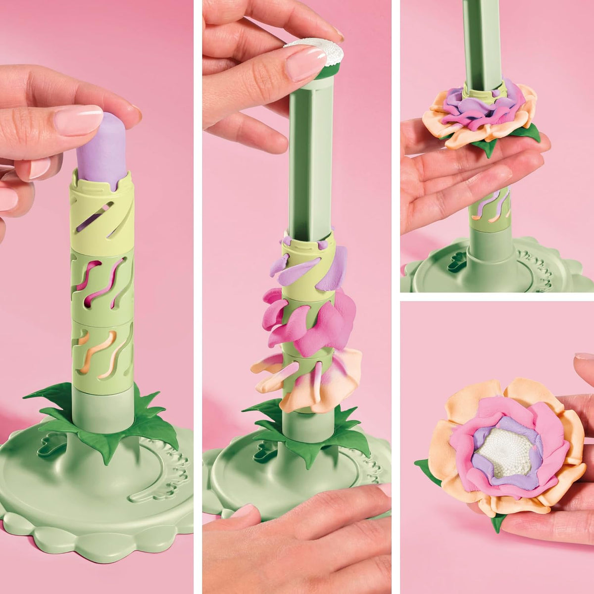 24-Color Modular Clay Bloom Maker Kit – Tool & Clay Included