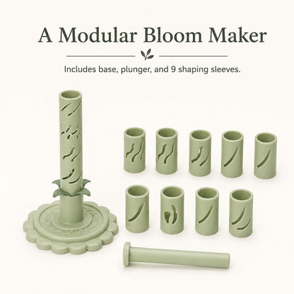 24-Color Modular Clay Bloom Maker Kit – Tool & Clay Included