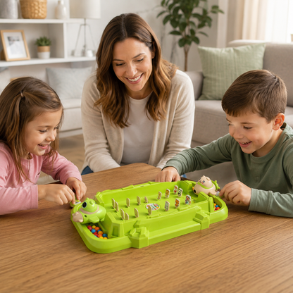 2-Player Marble Battle Game – 96 Colorful Marbles Included