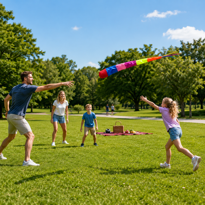 Rainbow Meteor Toss Ball